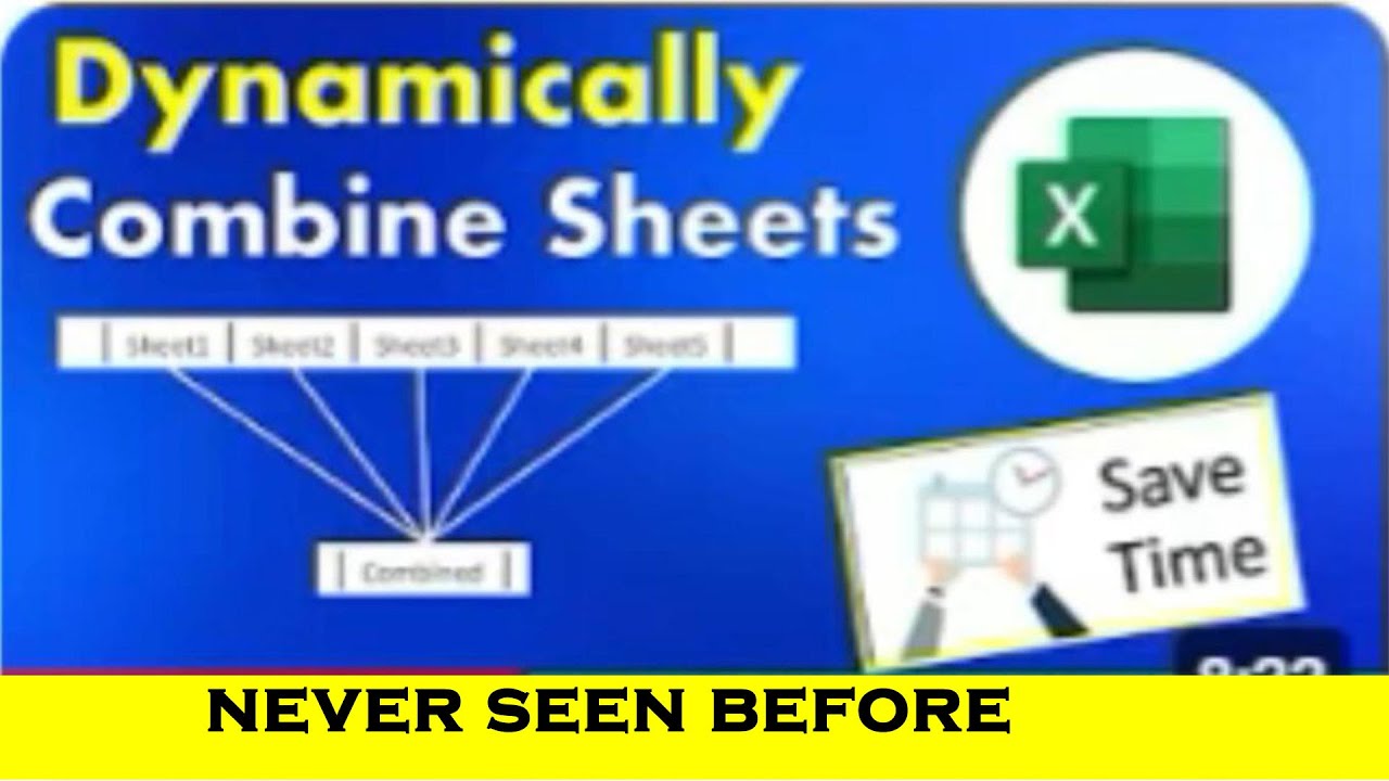Combine Data From Multiple Sheets Into a Single Sheet in Excel | How to ...