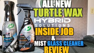 ALL NEW TURTLE WAX CERAMIC + GRAPHENE INSIDE JOB | INTERIOR PROTECTION | MIST Glass Cleaner REVIEW!