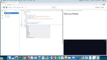 HTML Intro with Repl it