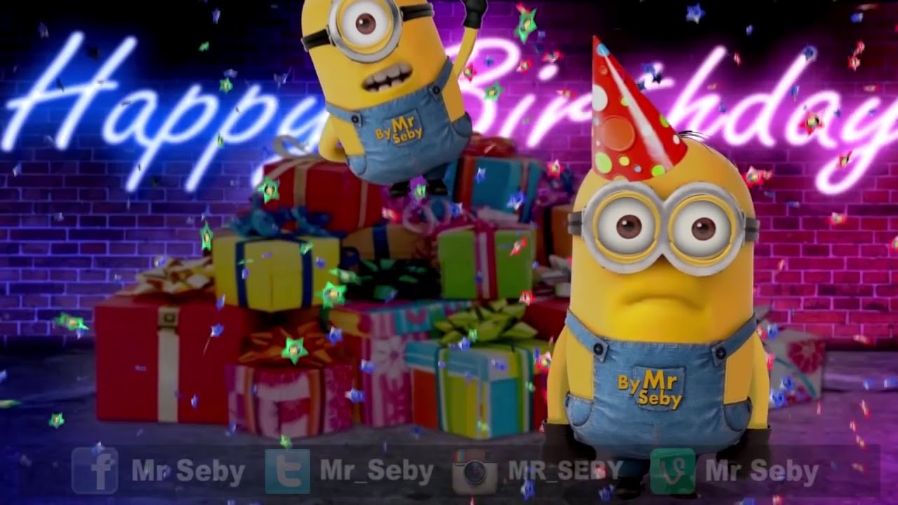 Les Minions te souhaitent un Joyeux Anniversaire 2