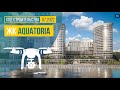 Обзор с воздуха в ЖК Aquatoria (аэросъемка: июль 2022 г.)