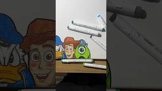 Drawing With Ohuhu Mike Wazowski