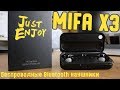 Обзор MIFA X3 - интересные TWS наушники с тонким кейсом