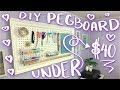 DIY Peg Board Under $40.00!?