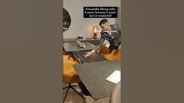 Extendable Dining table..4 seater becomes 6 seater.. Designed by the Boconcept.. isn