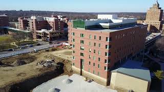 Akron Children's Hospital - Considine Professional Building. 2018 Drone Time Lapse Video