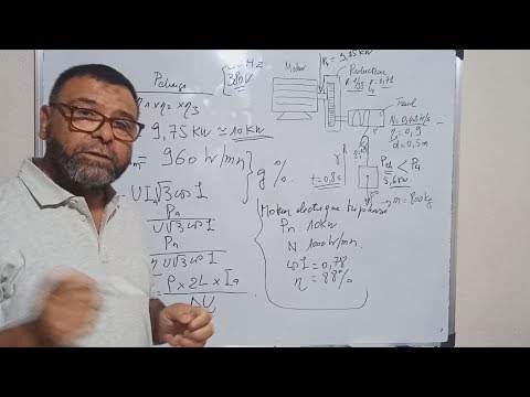 Vidéo: Comment Calculer La Puissance D'un Moteur électrique