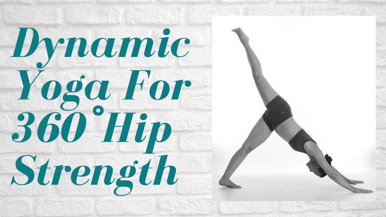 Downward Dog Split For Hip Strength
