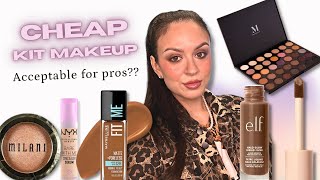 DRUGSTORE MAKEUP IN YOUR PRO KIT VS. ALL HIGH END? My Thoughts...