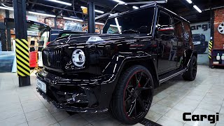 Mercedes-Benz G-Class Mansory. Салон из кожи крокодила от ателье Cargi.