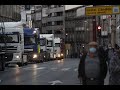 Los camioneros llevan al centro de Ourense sus reivindicaciones