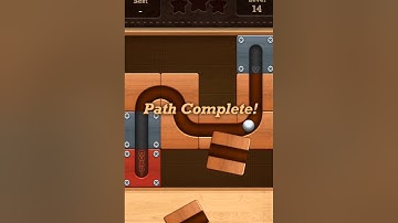 Roll the Ball slide puzzle Talented Level 14 Solution
