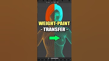 Blender: Character Weight-Paint TRANSFER (30-SECONDS)