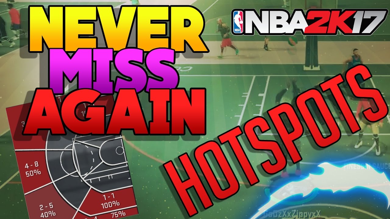 Nba 2k17 How To Get All Hot Spots Tutorial Easy And Fast Get All Hot