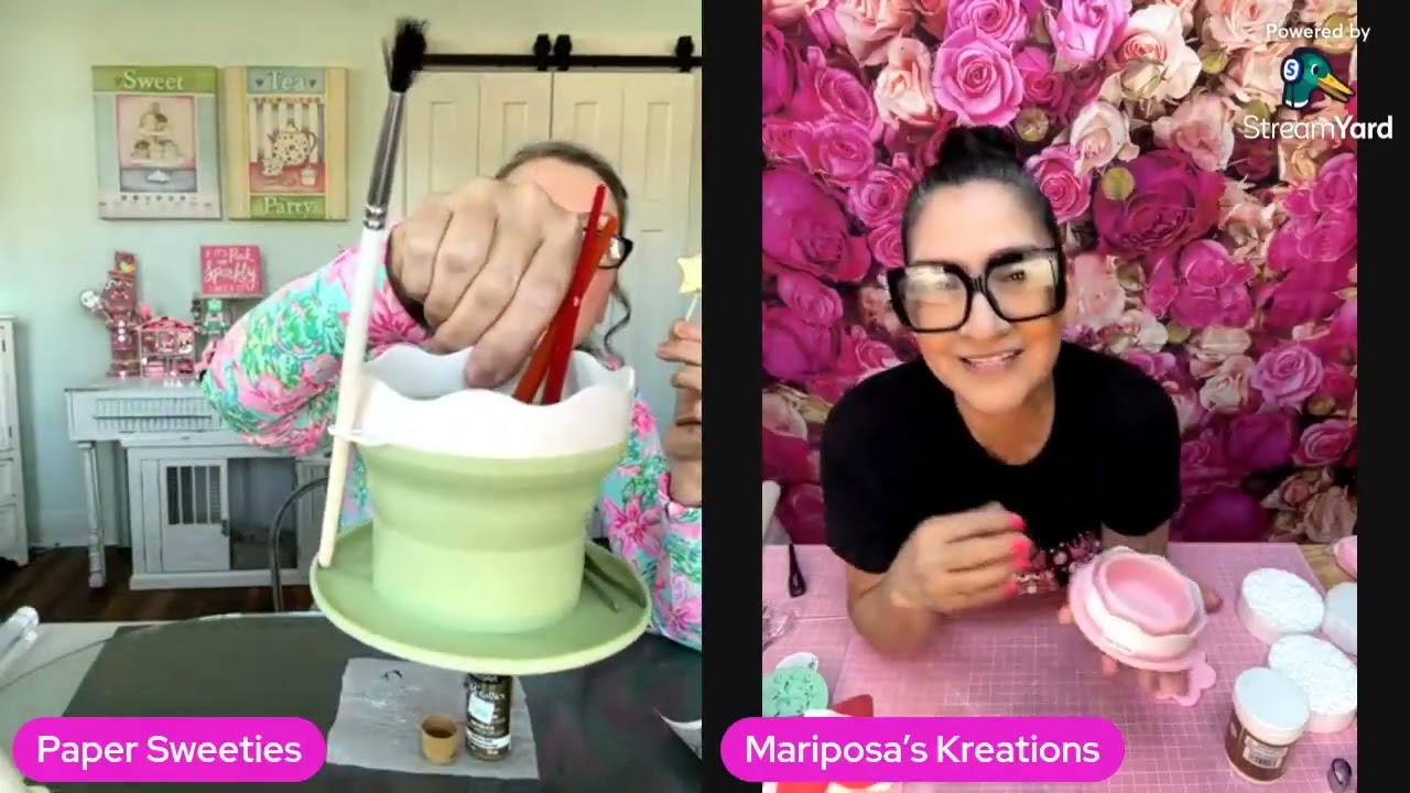 Glitterville inspired 'Piney' - done 2 ways: week #2