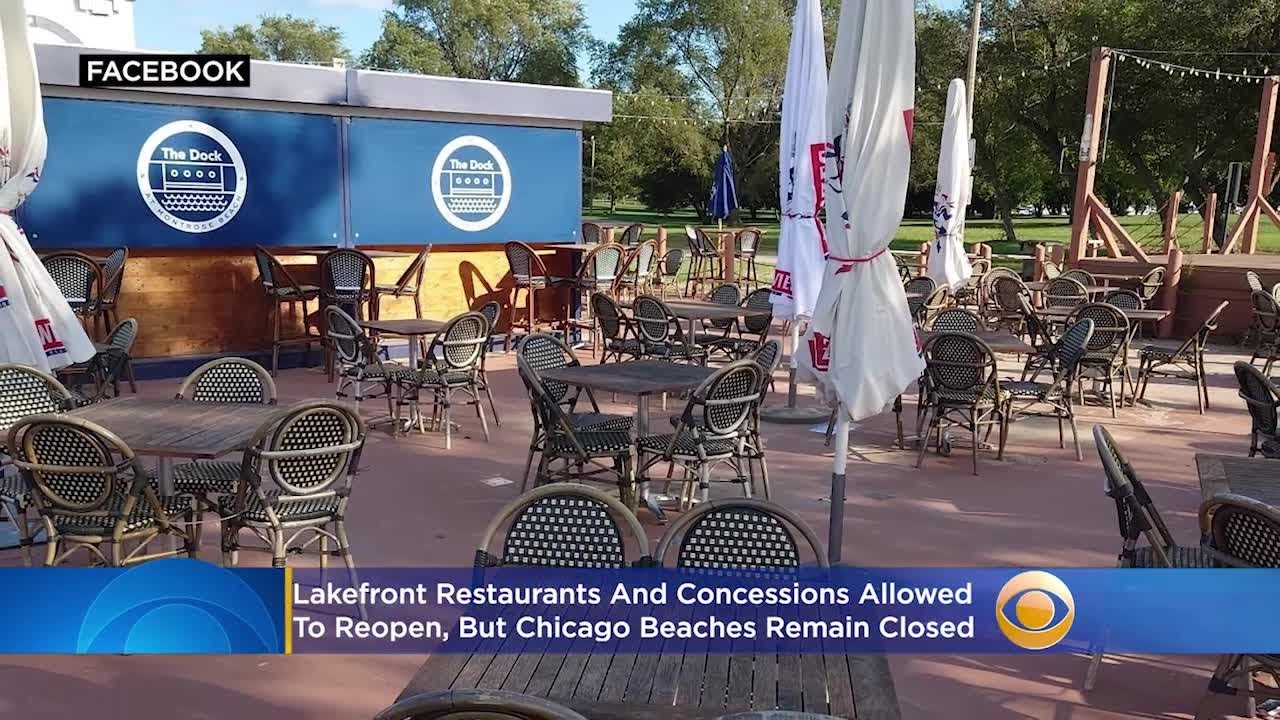 Lakefront Restaurants And Concessions Reopening, But Chicago Beaches Still Closed