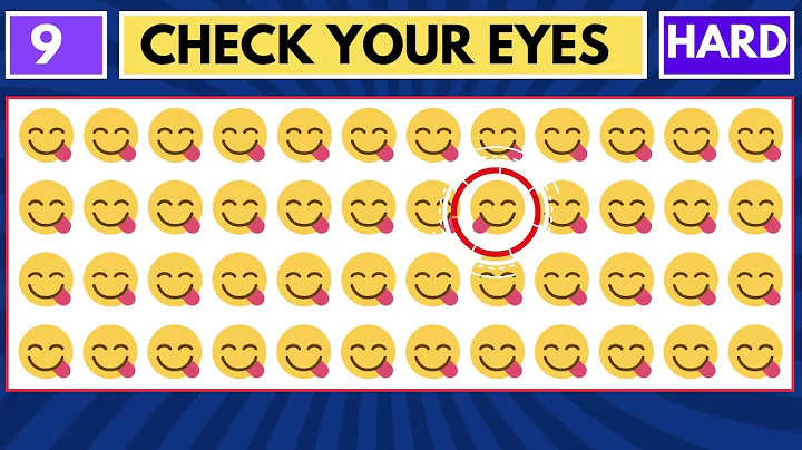 How good are your eyes || Find the odd emoji out || Emoji puzzle quiz #findthedifference #quize