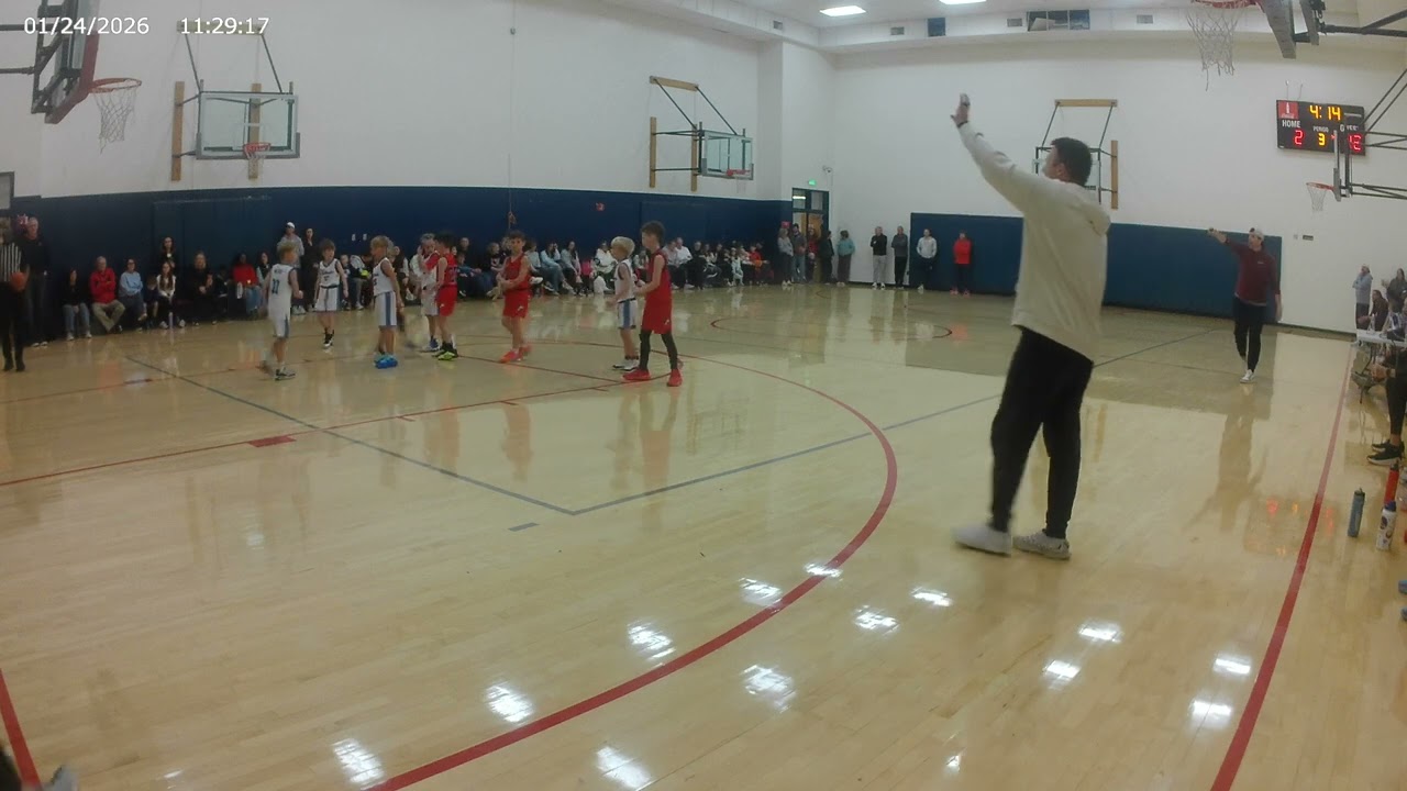 Husky Hoops White 2nd Grade vs Vestavia - 3