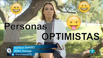 ¿Cómo se comporta una persona optimista?