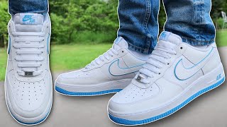 How To Bar Lace Nike Air Force 1s (BEST WAY!)