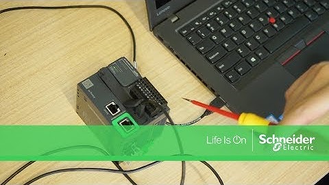 How to connect the M221 Controller to your PC | Schneider Electric