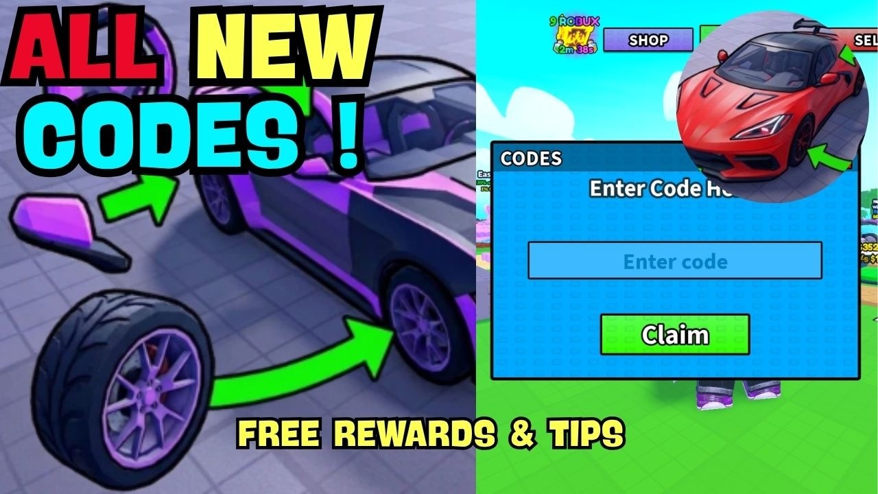 🔥 NEW *CODES* Unbox Your Car ROBLOX, April 9, 2026 FREE REWARDS! - YouTube