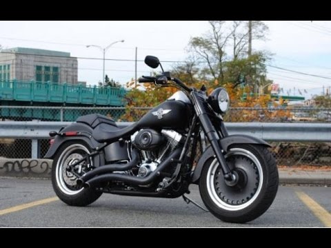  Harley  Davidson  Softail Fat Boy  exhaust sound  compilation 