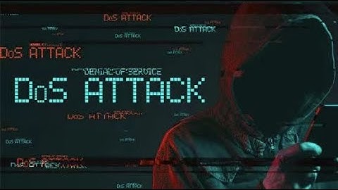Denial of Service Vulnerability│How can an attacker use to launch an attack?