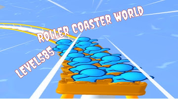 Roller Coaster  World - Part 53: Runner Coaster Android Game All LEVELS.#rollercoasterworld