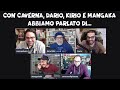 Con CAVERNADIPLATONE, DARIO MOCCIA, KIRIO e MANGAKA96 abbiamo parlato di