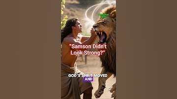 “The Shocking Truth About Samson’s Strength | It Wasn’t Muscles” | Animated Bible Story
