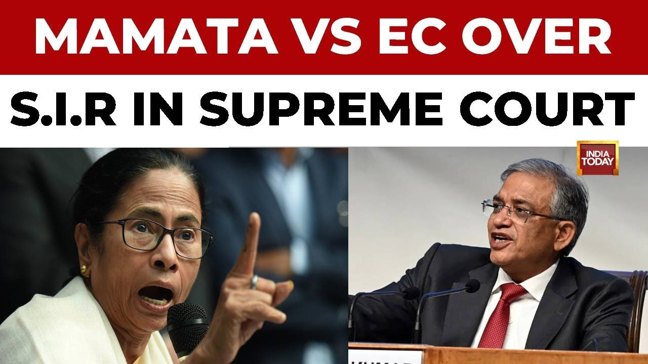 Mamata Banerjee To Appear In Supreme Court Today Over 'Special Intensive Revision' Plea |India Today