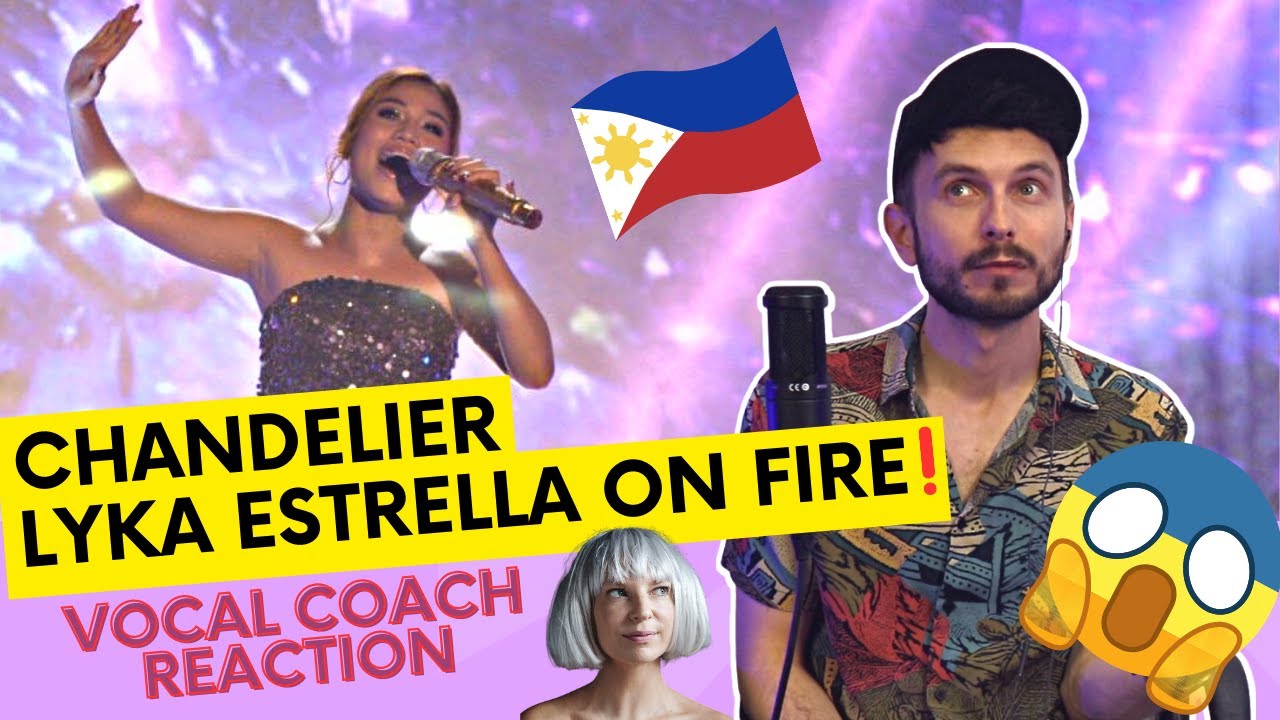 YAZIK reacts to Lyka Estrella - CHANDELIER | LIVE | SIA COVER