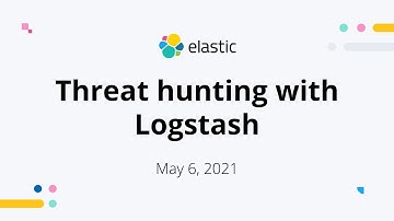 Threat hunting with Logstash