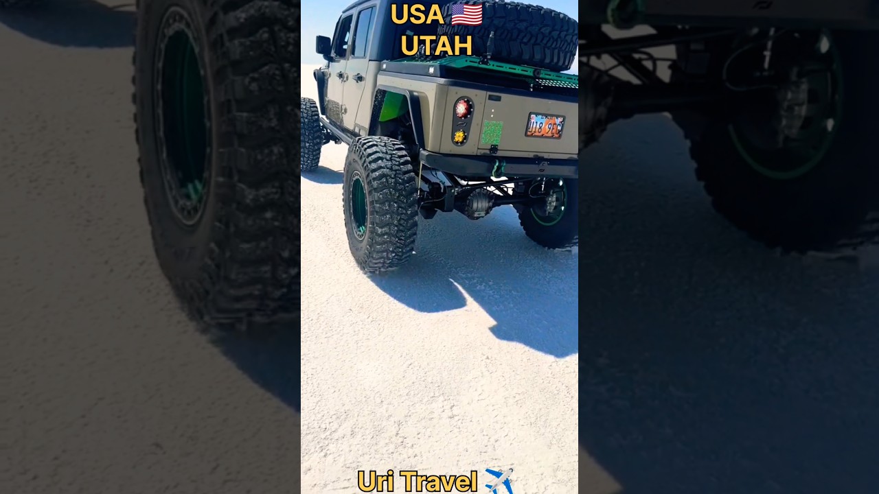 #Uritravel ✈️ | USA 🇺🇸 | UTAH | Bonneville Salt Flats‏