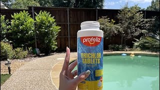 What I noticed about these 1 inch trichlor tablets