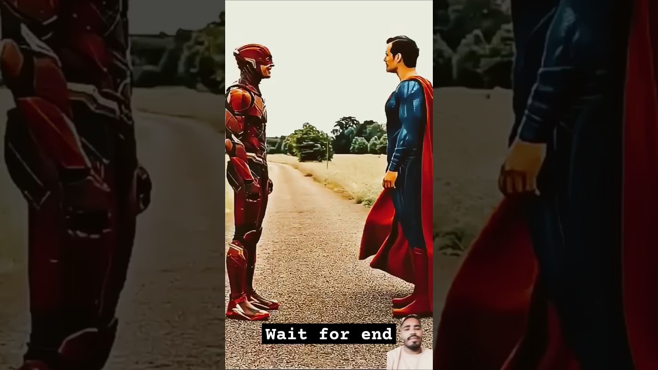 Flash vs Superman Race Scene ||💥👹 JusticeLeague || LordLucifer