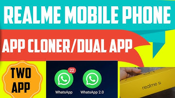 how to set  dual app (app cloner) Realme mobile / Clone apps Features in Realme Device..............
