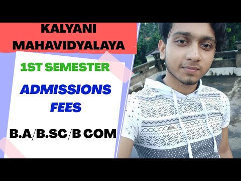 Kalyani Mahavidyalaya 1st Semester Admission Fees 2020 | Kalyani Mahavidyalaya | Learn With Joy