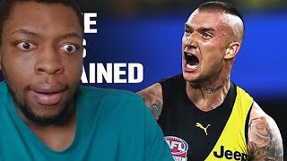 AMERICAN REACTS TO A beginner’s guide to Australian Football | AFL Explained | REACTION