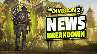 Division 2- NEW TU20.4 Update | What's Coming & Other Pressing Issues