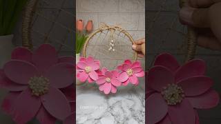 diy wall decor #viral #handmade #trending #viralvideo #shorts #shortvideo #decor 🩷