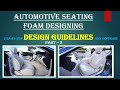 AUTOMOTIVE SEATING FOAM DESIGN TUTORIAL (PART - 2)