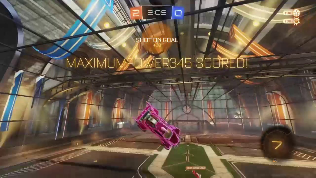 Rocket League GAMEPLAY W/VORTEX - YouTube