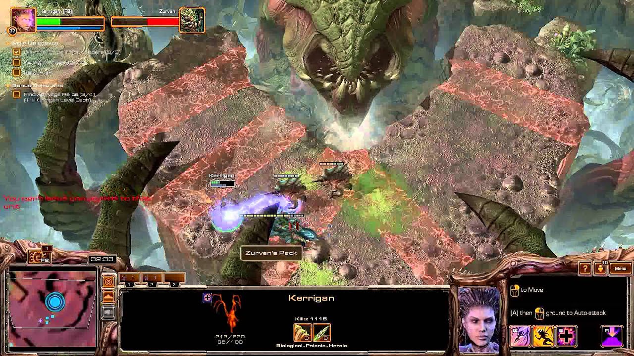 StarCraft 2 - HotS - Zurvan Brutal Supreme Mission