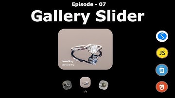 Swiper Slider Series  - Gallery Slider | Episode 07 | JavaScript | Swiper JS
