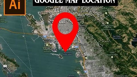 How to Draw a Map Location Icon in Adobe Illustrator.| Noorullah Mehsood