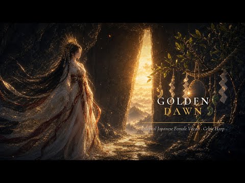 Ethereal Japanese Female Vocals — Amaterasu, the Hidden Sun | Celtic Harp Fantasy Healing | 2H