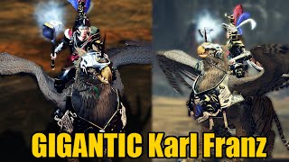 Karl Franz Became a GIANT Larger than His Griffon in the NEW 4.1 Patch Update..