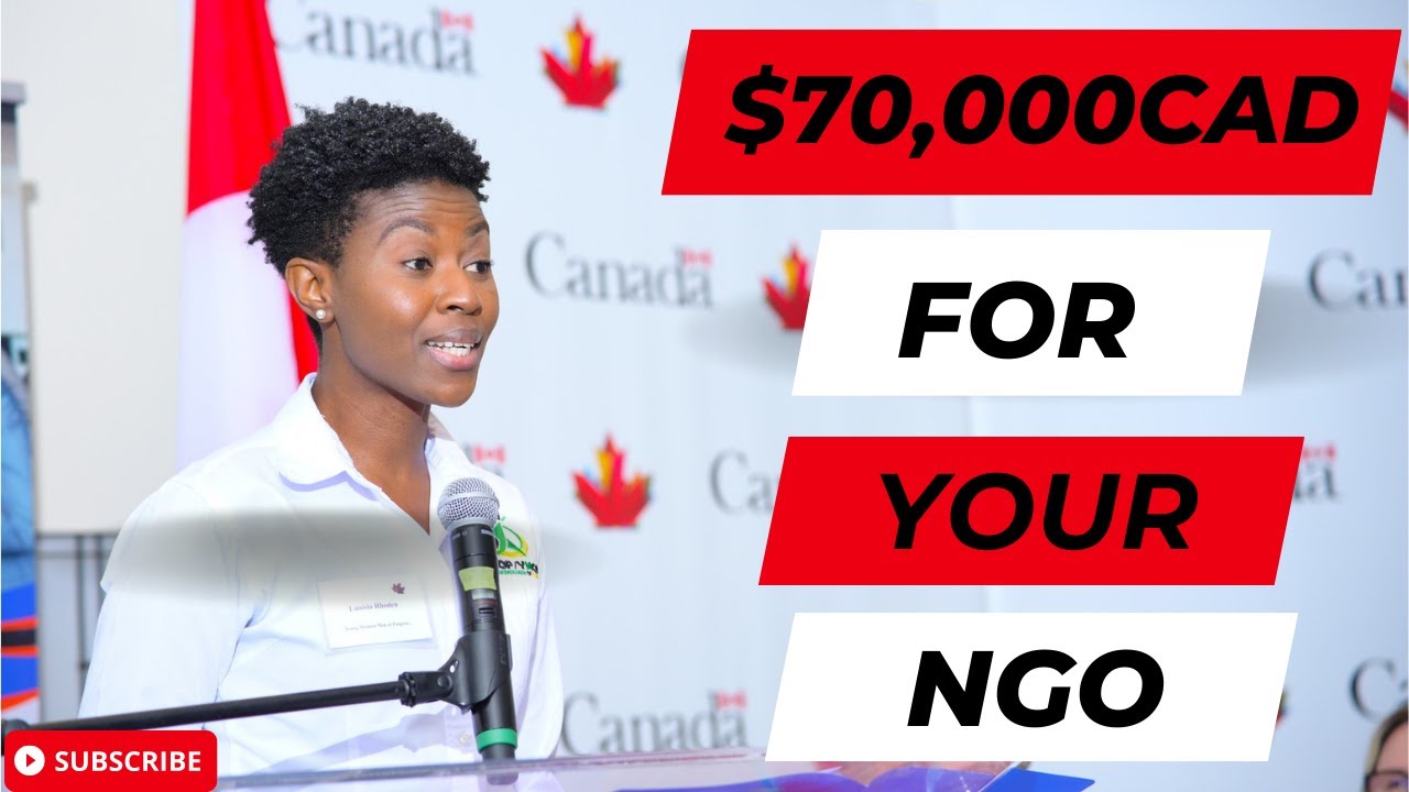 FUNDING ALERT!!! $70,000 CAD for your Non-Profit | NGO